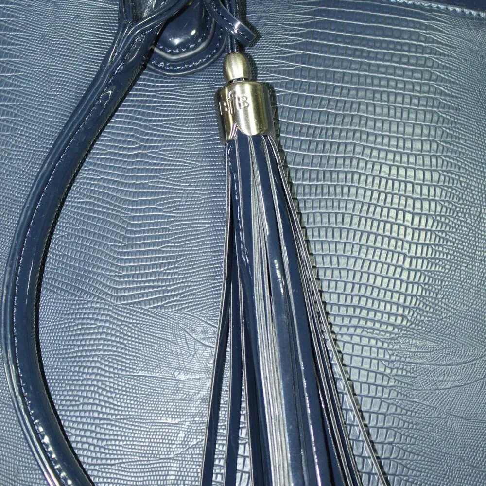 My Best Friend is a Bag Charli 13 inch Laptop Shoulder Bag - Navy Blue NWOT
